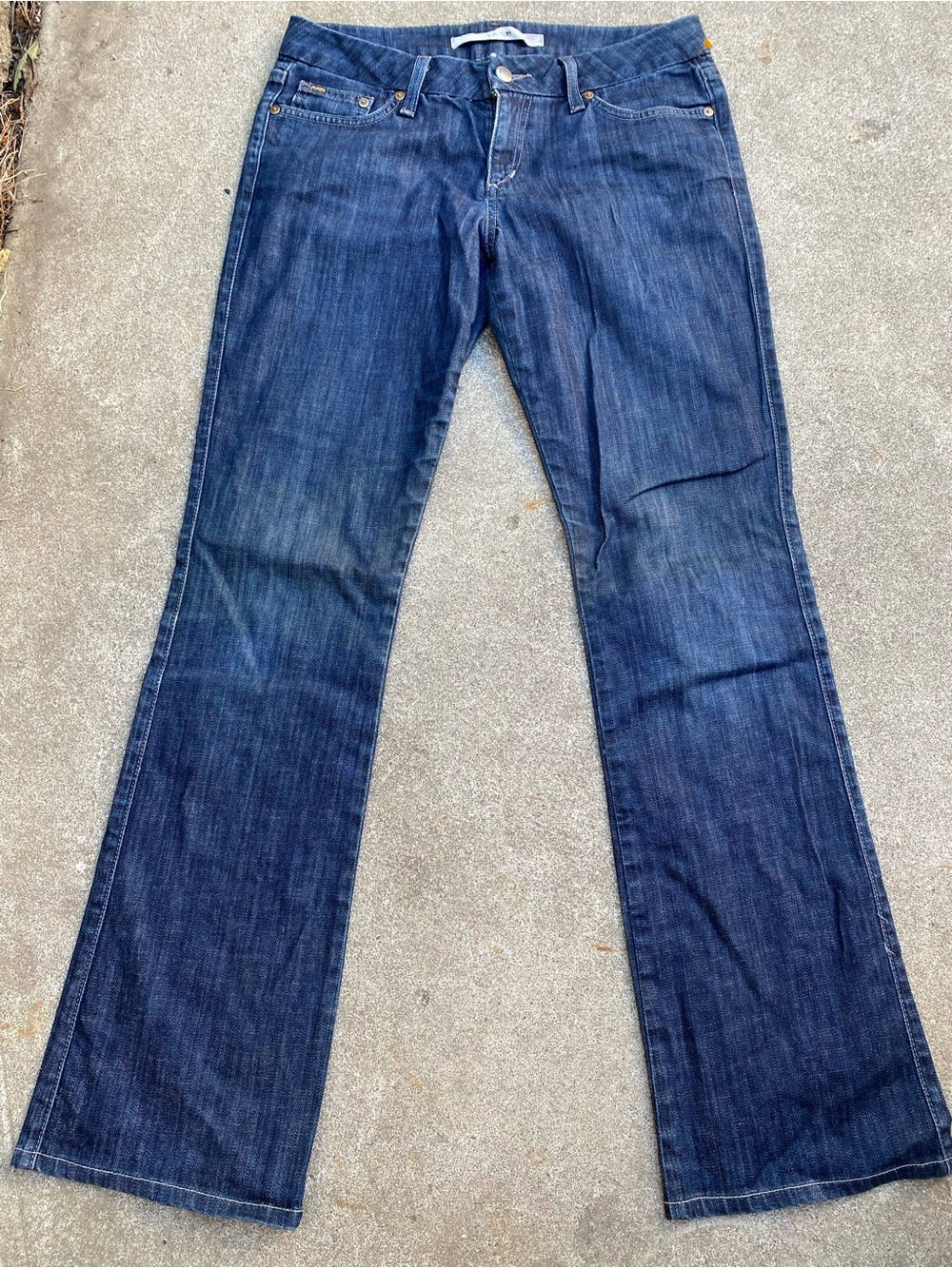 Joe's Jeans Dark Wash Bootcut Denim Jeans Flared Y2K Size 28 (6)